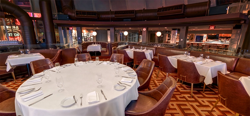 Oscar's Steakhouse Main Dining Room Virtual Tour